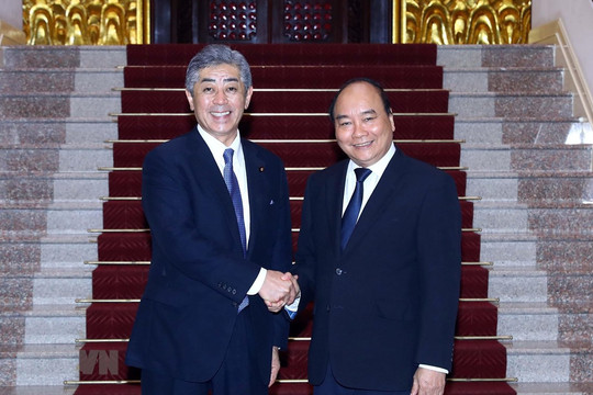 Thủ tướng Nguyễn Xuân Phúc tiếp Bộ trưởng Quốc phòng Nhật Bản