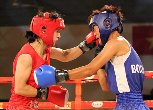 Boxing nữ Hà Nội tiếp tục giành ngôi Nhất toàn quốc