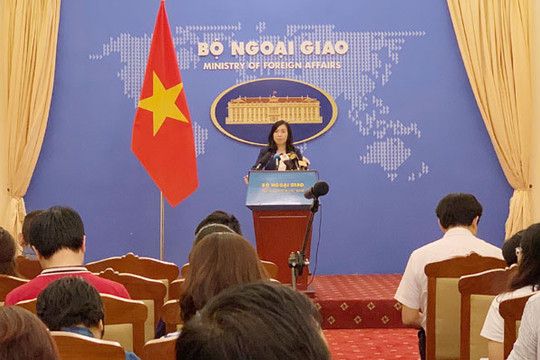 Đề nghị Trung Quốc tôn trọng chủ quyền của Việt Nam đối với hai quần đảo Hoàng Sa và Trường Sa