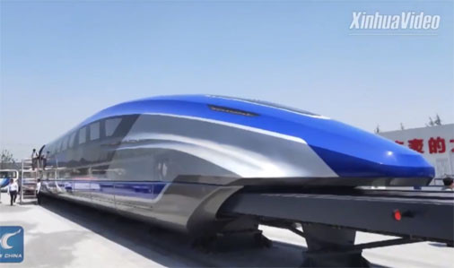 Trung Quốc hé lộ thiết kế tàu đệm từ tốc độ 600 km/h