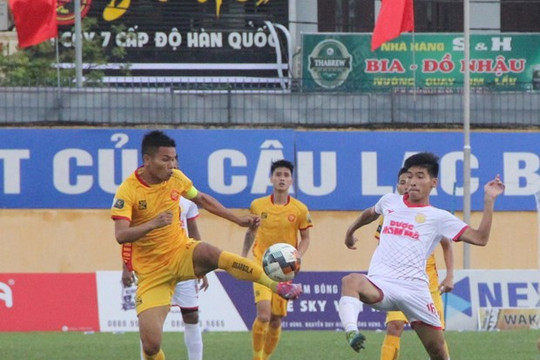 V-League 2019: Thanh Hóa nhọc nhằn vượt qua Nam Định