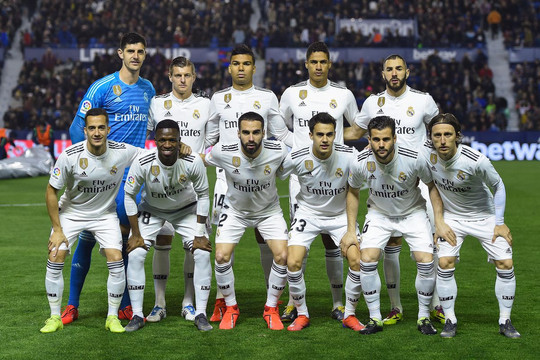 Real Madrid đứng đầu bảng xếp hạng UEFA 5 năm liên tiếp