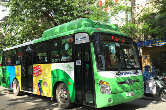 Sẽ có thêm 4 tuyến xe buýt sử dụng nhiên liệu sạch trong quý III-2019
