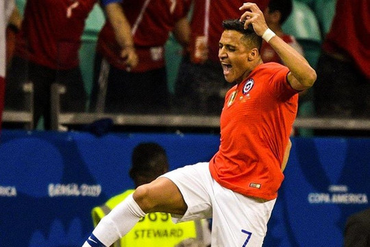Alexis Sanchez tỏa sáng đưa Chile vào tứ kết Copa America 2019
