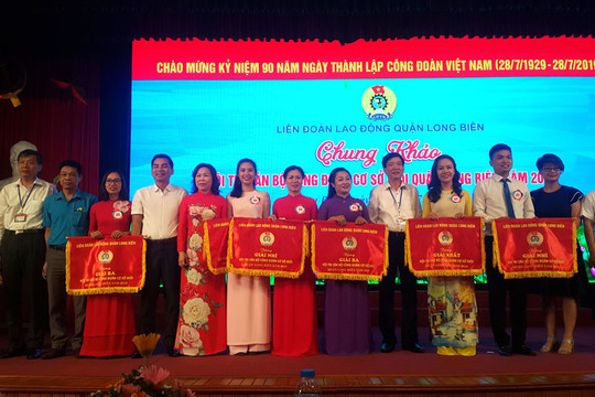 Chung khảo hội thi cán bộ công đoàn cơ sở giỏi quận Long Biên