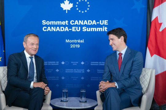 Hội nghị Thượng đỉnh EU - Canada: Chung tay đối phó những thách thức lớn