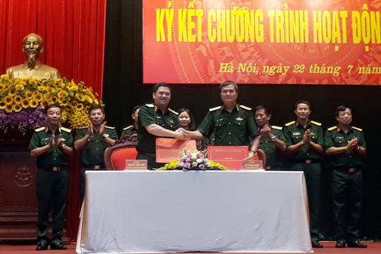 Bộ Tư lệnh Thủ đô Hà Nội và Bộ Tư lệnh Đặc công ký chương trình phối hợp hoạt động