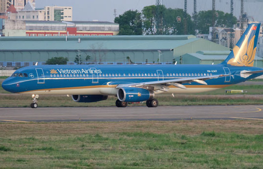 Máy bay Vietnam Airlines hạ cánh khẩn tại Đà Nẵng để cấp cứu cho hành khách