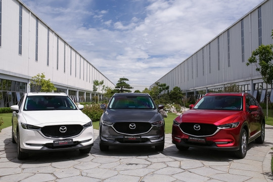 Mazda CX-5 mới - sản phẩm thế hệ 6.5 của Mazda ra mắt tại Việt Nam