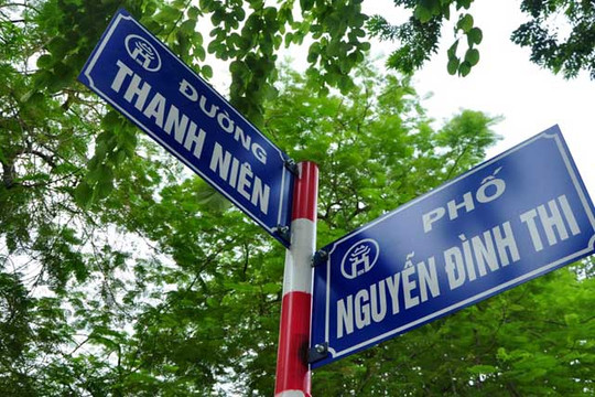 Hà Nội: Rà soát toàn bộ tên, biển tên đường, phố sau vụ "đường Ngô Minh Dương"