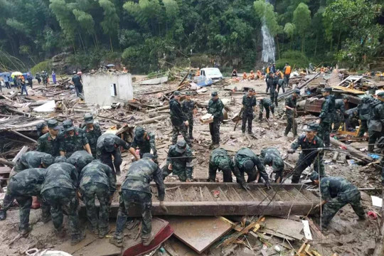 32 người thiệt mạng và mất tích sau khi bão Lekima đổ bộ Trung Quốc