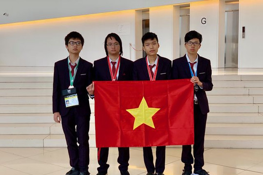 Việt Nam đứng thứ tư trong cuộc thi Olympic Tin học quốc tế