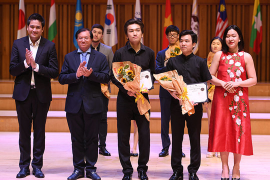Việt Nam giành nhiều giải thưởng tại cuộc thi Âm nhạc quốc tế violin và Hòa tấu thính phòng 2019
