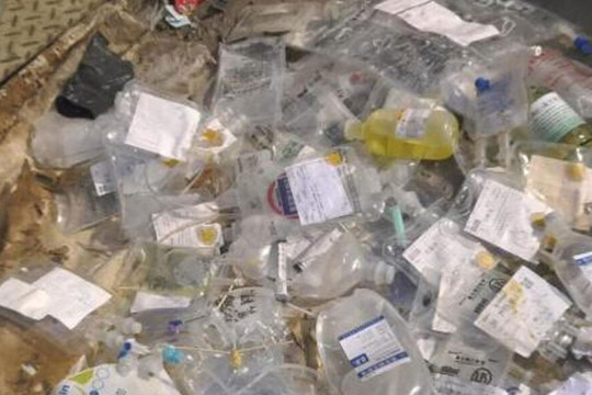 Giảm thiểu ô nhiễm môi trường do rác thải nhựa lĩnh vực y tế