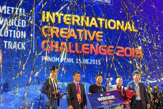 Đội thi Việt Nam chiếm 2/3 giải sáng tạo toàn cầu của Viettel