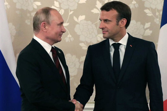 Tổng thống Nga thăm Pháp trước thềm Hội nghị thượng đỉnh G7