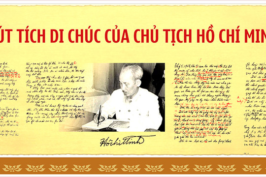 Nhiều tư liệu quý tại Triển lãm "50 năm thực hiện Di chúc Chủ tịch Hồ Chí Minh"