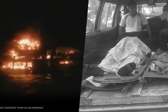 Cháy phà chở 172 người ở Philippines