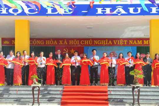 Khánh thành trường học ở tỉnh Phú Yên do Hà Nội vận động tài trợ