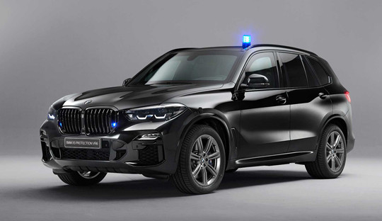 BMW “độ” SUV X5 chống đạn súng AK-47 và lựu đạn nổ