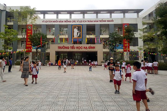Tình hình học tập tại Trường Tiểu học Hạ Đình, quận Thanh Xuân vẫn ổn định
