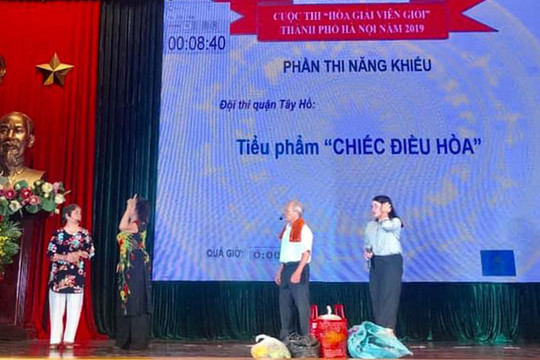 Quận Hoàn Kiếm giành giải Nhất vòng sơ khảo cuộc thi hòa giải viên giỏi