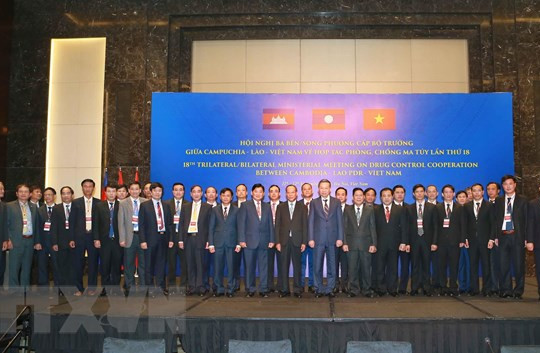 Hội nghị ba bên cấp Bộ trưởng giữa Campuchia - Lào - Việt Nam về phòng, chống ma túy lần thứ 18