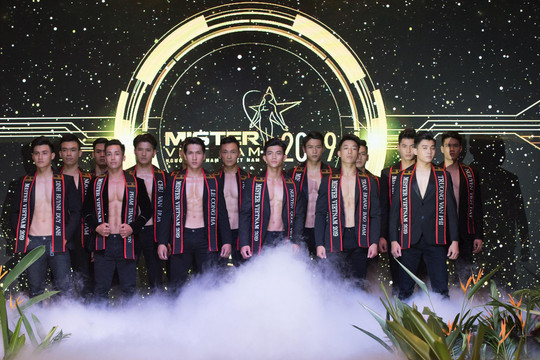 30 thí sinh vào chung kết cuộc thi Mister Việt Nam 2019