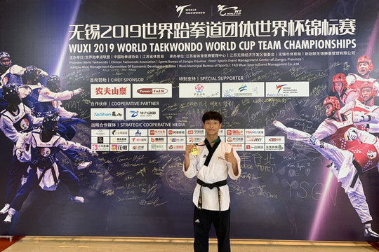 Võ sĩ Phạm Quốc Việt - nhà vô địch World Cup Taekwondo năm 2019: Tràn đầy nội lực