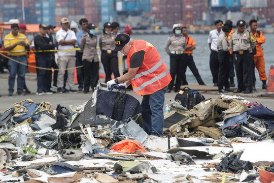 Công bố nguyên nhân rơi máy bay Lion Air làm 189 người thiệt mạng