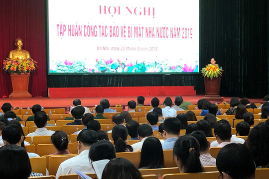 630 cán bộ của Hà Nội được tập huấn công tác bảo vệ bí mật nhà nước