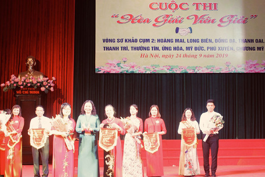 Quận Hoàng Mai giành giải Nhất cuộc thi “Hòa giải viên giỏi” cụm 2