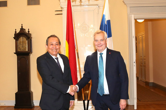 Thúc đẩy quan hệ Việt Nam - Phần Lan phát triển sâu rộng và toàn diện
