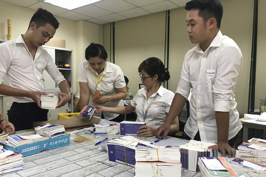 Bưu điện Việt Nam chuyển phát hơn 18.000 vé trận Việt Nam - Malaysia