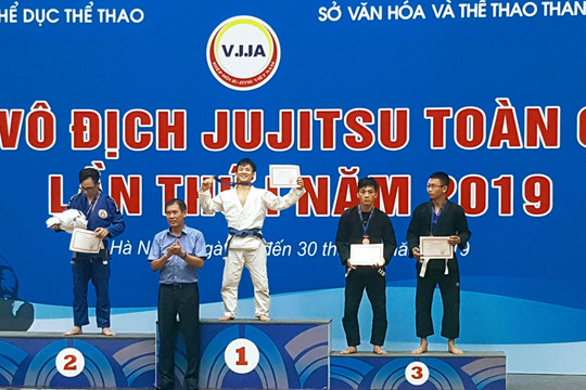 Hấp dẫn Giải vô địch Jujitsu toàn quốc lần thứ nhất năm 2019
