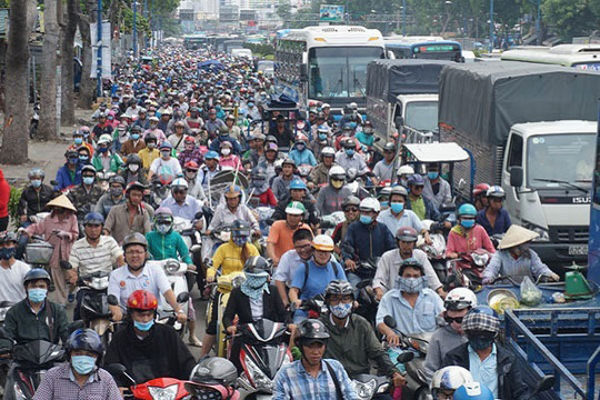 Thành phố Hồ Chí Minh hiện có gần 9 triệu người, đông dân nhất cả nước