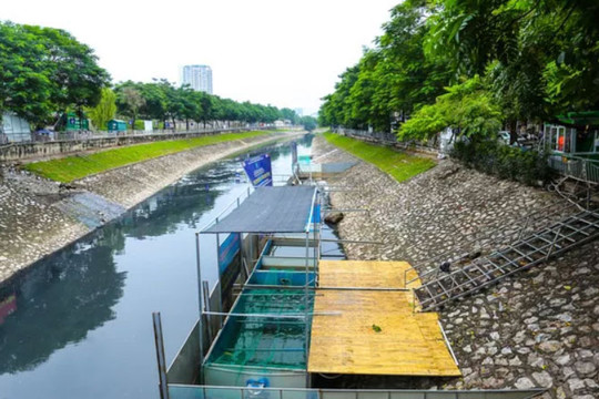 Đánh giá kết quả làm sạch sông Tô Lịch và một góc hồ Tây bằng công nghệ Nhật Bản