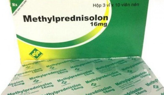 Đình chỉ lưu hành thuốc chống viêm Methylprednisolon