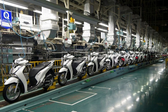 Honda chiếm lĩnh tới 80,9% thị phần xe máy tại Việt Nam