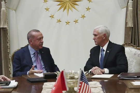 Mỹ và Thổ Nhĩ Kỳ đạt thỏa thuận về tạm ngừng bắn tại Syria