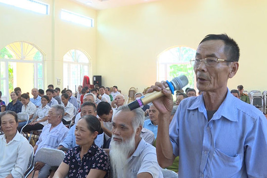 HĐND thị xã Sơn Tây tham dự 78 buổi tiếp công dân