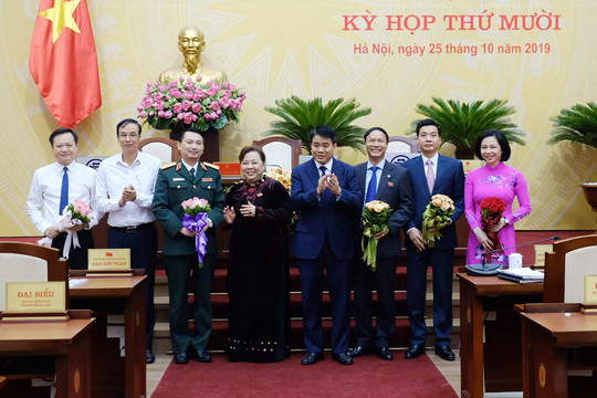 HĐND TP Hà Nội bầu bổ sung 4 Ủy viên UBND thành phố