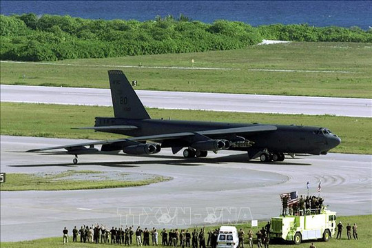 Mỹ điều máy bay ném bom B52 tới gần khu vực bán đảo Triều Tiên