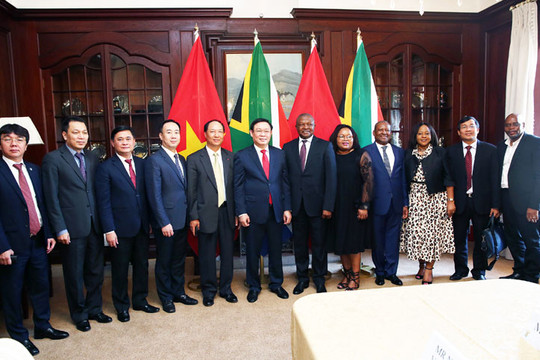 Việt Nam thúc đẩy quan hệ hợp tác với Nam Phi