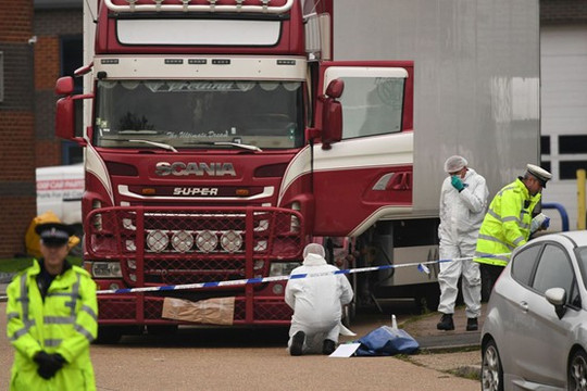 Bộ Công an: 39 nạn nhân thiệt mạng trong container ở Anh đều là người Việt Nam
