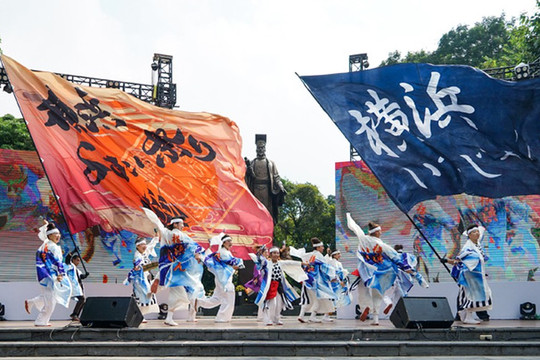Đa dạng hoạt động giao lưu văn hóa, thương mại tại Lễ hội Kanagawa
