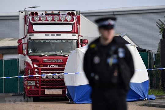 Cảnh sát Anh bắt thêm một đối tượng liên quan vụ 39 thi thể trong xe tải