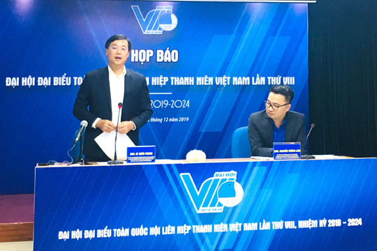 1.000 thanh niên ưu tú dự Đại hội Hội Liên hiệp thanh niên Việt Nam