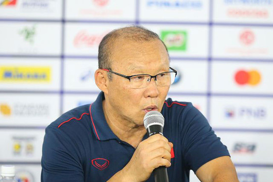 HLV Park Hang-seo: “U22 Việt Nam đã có trận khó khăn nhất từ đầu SEA Games 30 đến nay”