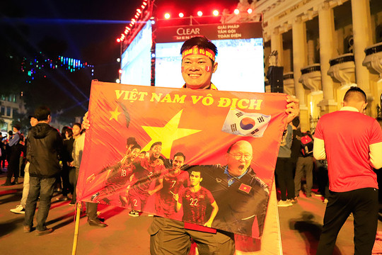Người hâm mộ tin vào một chiến thắng của U22 Việt Nam